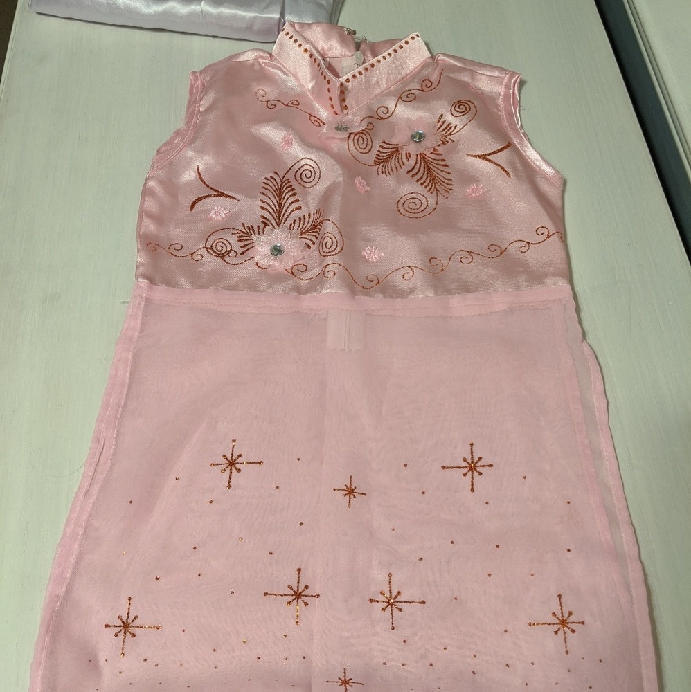 Girls Toddler Vietnamese Ao Dai dress